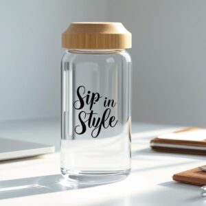 Transparent Sipper 3 Sip in Style / Water bottle