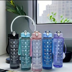 water bottle plastic multi colour Sipin style